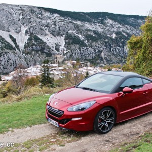 Essai de la Peugeot RCZ R – Col de Vence (Novembre 2013)