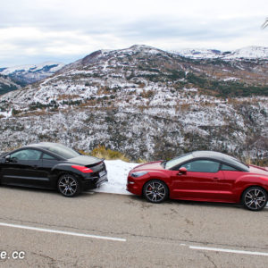 Essai de la Peugeot RCZ R – Col de Vence (Novembre 2013)