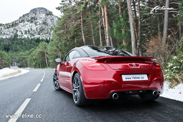 Essai de la Peugeot RCZ R - Col de Vence (Novembre 2013)