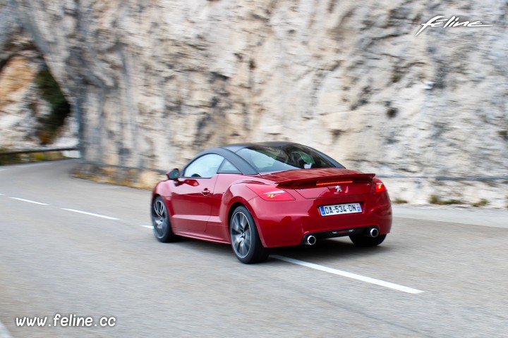 Essai de la Peugeot RCZ R - Col de Vence (Novembre 2013)