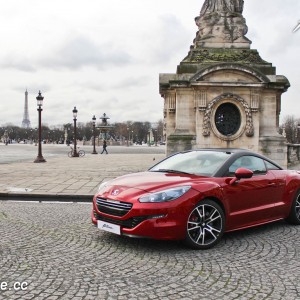 Essai de la Peugeot RCZ R – Paris (Janvier 2014)