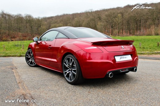 Essai de la Peugeot RCZ R - Paris (Janvier 2014)