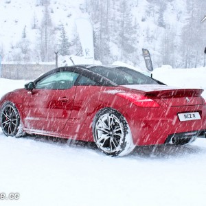 Essai de la Peugeot RCZ R – Tignes (Février 2014)