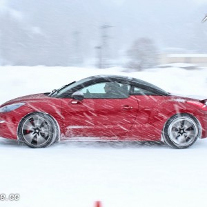 Essai de la Peugeot RCZ R – Tignes (Février 2014)