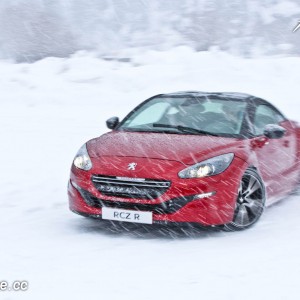 Essais Peugeot RCZ R – Winter Experience à Tignes – Février 2014