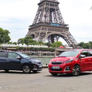 Essais Peugeot 108 – Paris – Juillet 2014
