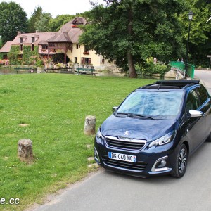 Essais Peugeot 108 – Vexin français – Juillet 2014