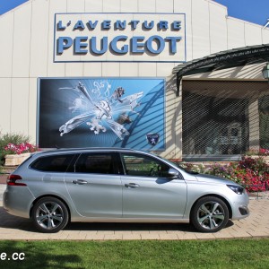 Essai Peugeot 308 SW – Sochaux – Juillet 2014