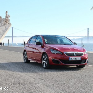 Essai Peugeot 308 GT – Lisbonne (Portugal) – Janvier 2015