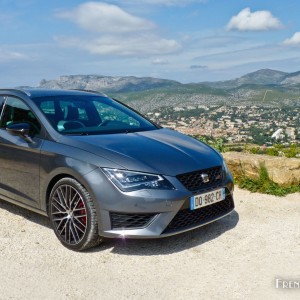 Essai SEAT Leon ST Cupra – Route des Crêtes de Provence – Avril 2015