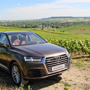 Essai nouvelle Audi Q7 – Champagne-Ardenne – Juin 2015