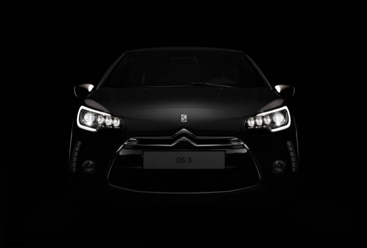 Photo officielle Citroën DS 3 restylée (2014)