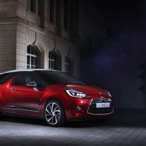 Photo officielle Citroën DS 3 restylée (2014)