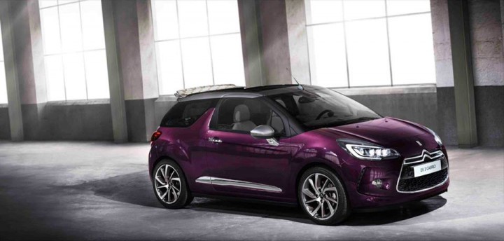 Photo officielle Citroën DS 3 restylée (2014)