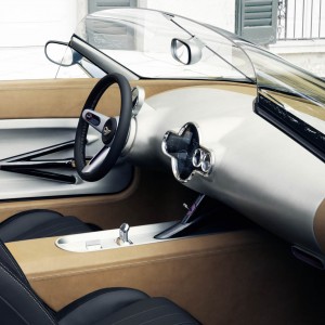 Photo intérieur Mini Superleggera Vision Concept – Villa d’Este 2014