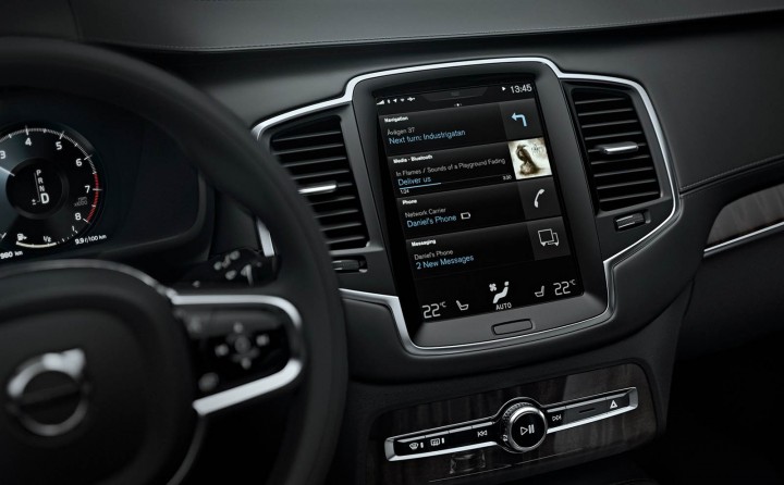 Photo écran tactile Volvo XC90 II (2014)
