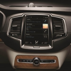 Photo menu écran tactile Volvo XC90 II (2014)