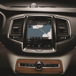 Photo navigation GPS écran tactile Volvo XC90 II (2014)