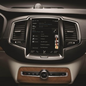 Photo téléphone écran tactile Volvo XC90 II (2014)