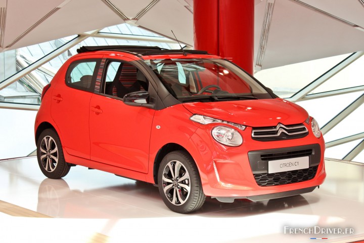 Citroën C1 Airscape Sunrise Red - C42 Paris (Juin 2014)