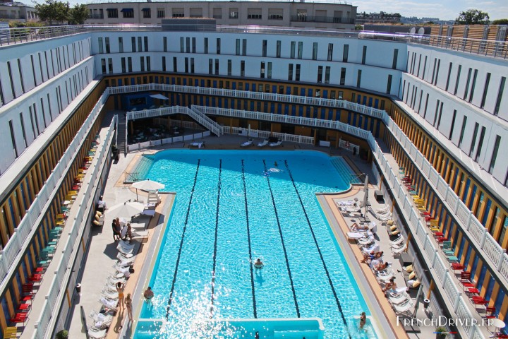 Molitor Paris - Piscine : Bassin d'été (Juillet 2014)