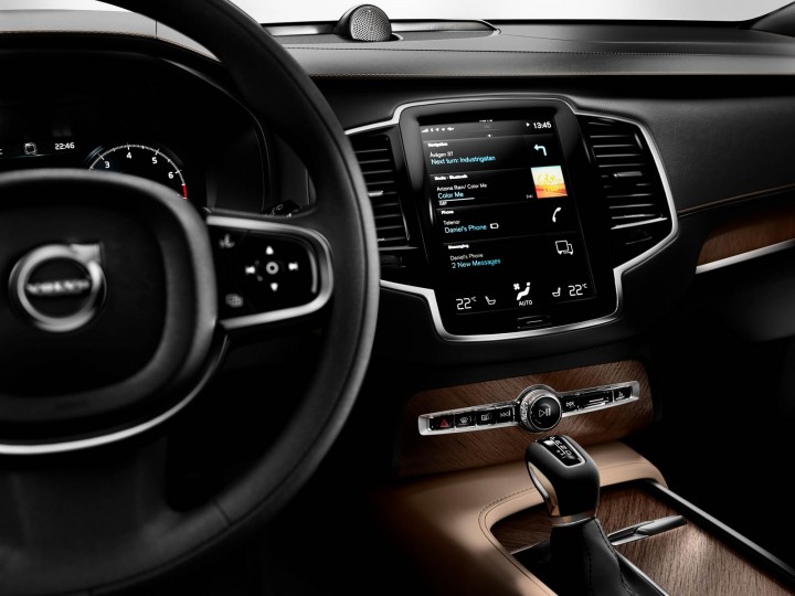 Tablette tactile Volvo XC90 II (2014)