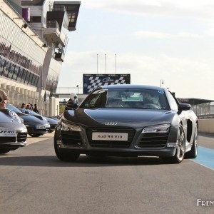 Audi R8 – Pirelli P Zero Experience – Le Mans (Novembre 2014)