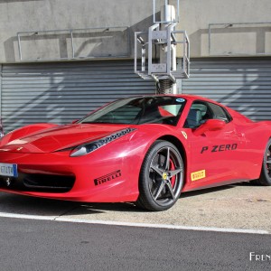 Ferrari 458 Spider – Pirelli P Zero Experience – Le Mans (Novembre 2014)