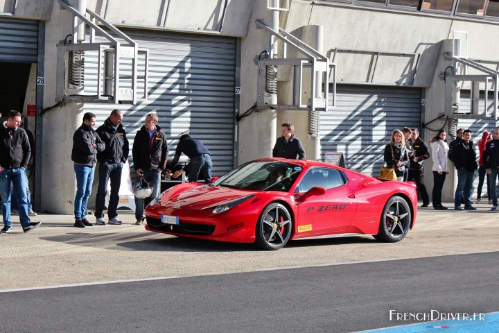Ferrari 458 Spider - Pirelli P Zero Experience - Le Mans (Novemb