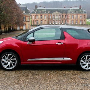 Essai DS 3 Cabrio Sport Chic – 1.6 e-THP 165 – Rouge Rubi (Décembre 2014)