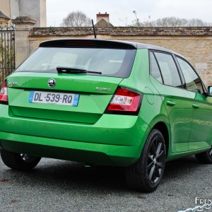 Essais nouvelle Skoda Fabia 3 – Vexin Français (Décembre 2014)