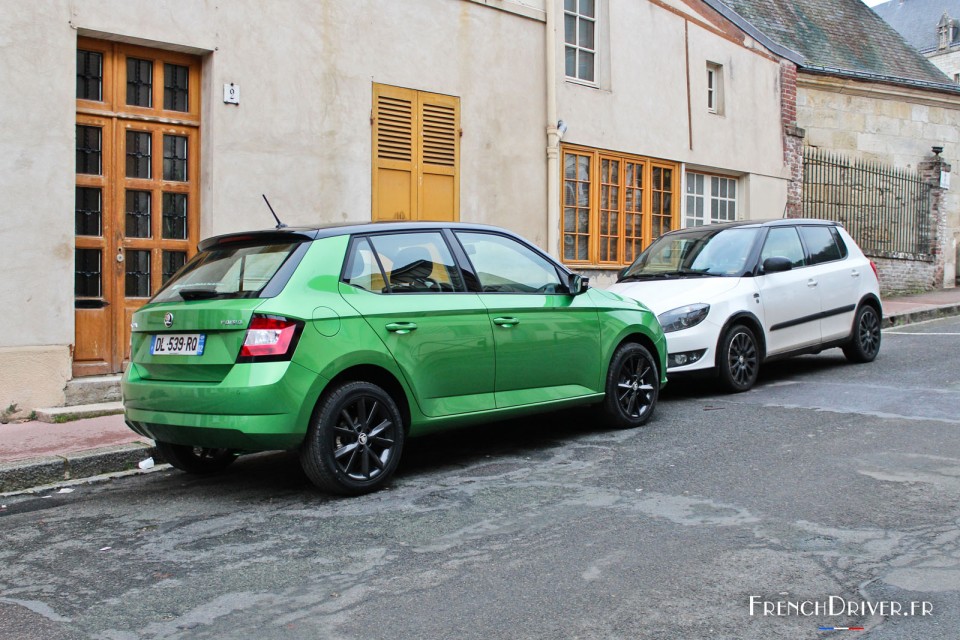 Essais nouvelle Skoda Fabia 3 - Vexin Français (Décembre 2014)