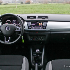 Intérieur nouvelle Skoda Fabia 3 (Décembre 2014)