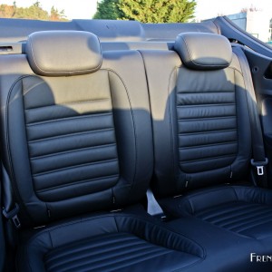 Photo banquette arrière cuir Volkswagen GT Cox Cabriolet (Décembre 2014)