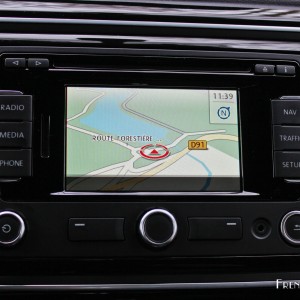 Photo écran tactile GPS Volkswagen GT Cox Cabriolet (Décembre 2014)