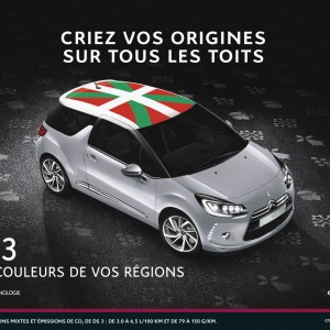 Photo DS 3 Edition Régions (2014)