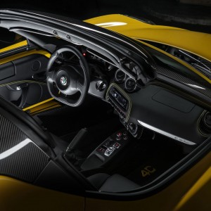 Intérieur Alfa Romeo 4C Spider (2015)