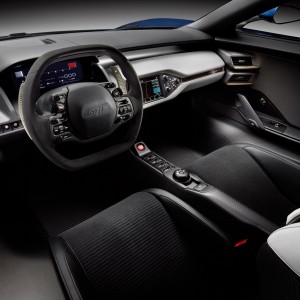 Tableau de bord Nouvelle Ford GT (2016)