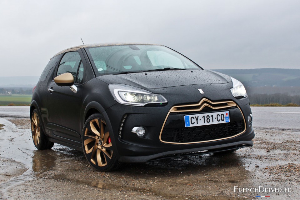 Photo DS 3 Racing Gold Mat - 1.6 THP 202 ch (Février 2015)