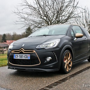 Essai DS 3 Racing Gold Mat – 1.6 THP 202 ch (Février 2015)