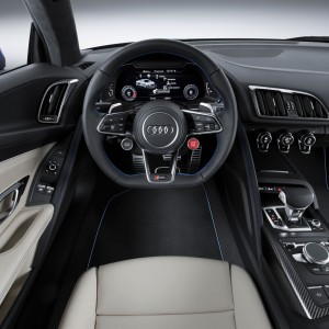 Photo intérieur nouvelle Audi R8 (2015)