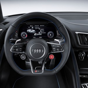 Photo Virtual Cockpit nouvelle Audi R8 (2015)