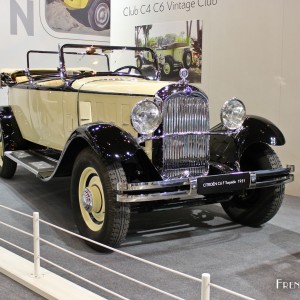 Citroën C6 F Torpedo (1931) – Salon Rétromobile 2015