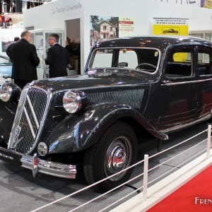 Traction Avant 15/6 H (1954) – Salon Rétromobile 2015