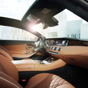 Intérieur cuir Mercedes Classe S 500 Coupé (2014)