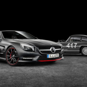 Mercedes SL Mille Miglia 417 (2015) et 300 SL Mille Miglia 417 (1955)