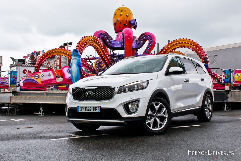 Photo essai Kia Sorento 3 - 2.2 CRDi 200 BVA6 (Mars 2015)