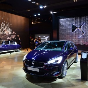 Photo DS 5 restylée et DS 21 Pallas – Salon de Genève 2015