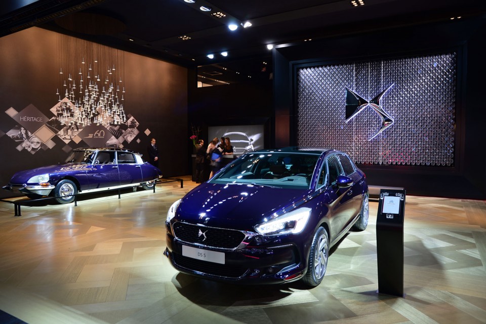 Photo DS 5 restylée et DS 21 Pallas - Salon de Genève 2015