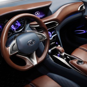 Photo tableau de bord Infiniti QX30 Concept (2015)